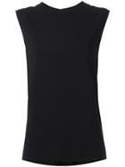 Vince Sleeveless Top - Black