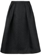 Essentiel Antwerp Pleated A-line Skirt - Black