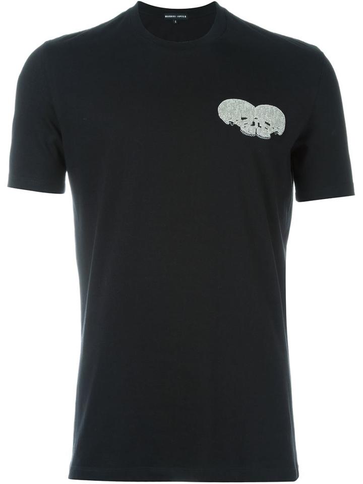 Markus Lupfer Embellished Skull T-shirt