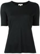 Toteme Plain T-shirt, Women's, Size: Small, Black, Modal/cashmere