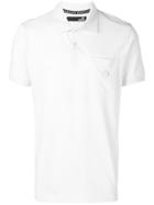 Love Moschino Peace Crest Pocket Polo Shirt - White
