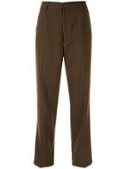 Forte Forte Croppd Trousers - Brown