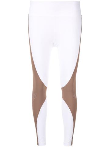 Moeva Jade Panelled Leggings - White