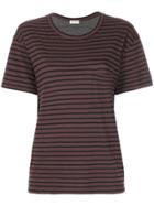 Masscob Striped T-shirt - Brown