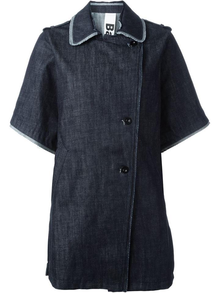 Bark Shortsleeved Denim Coat