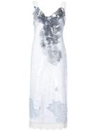 Derek Lam Sequined Cami Dress - White
