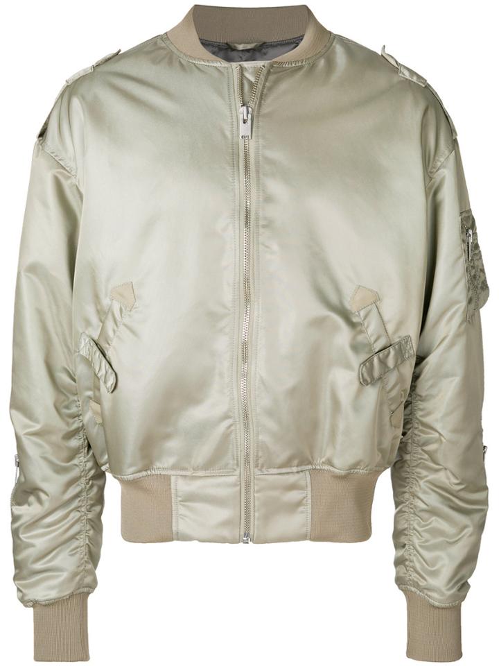 Misbhv Dystom Bomber Jacker - Nude & Neutrals