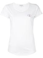 Maison Labiche Broken Heart T-shirt, Women's, Size: Large, White, Cotton