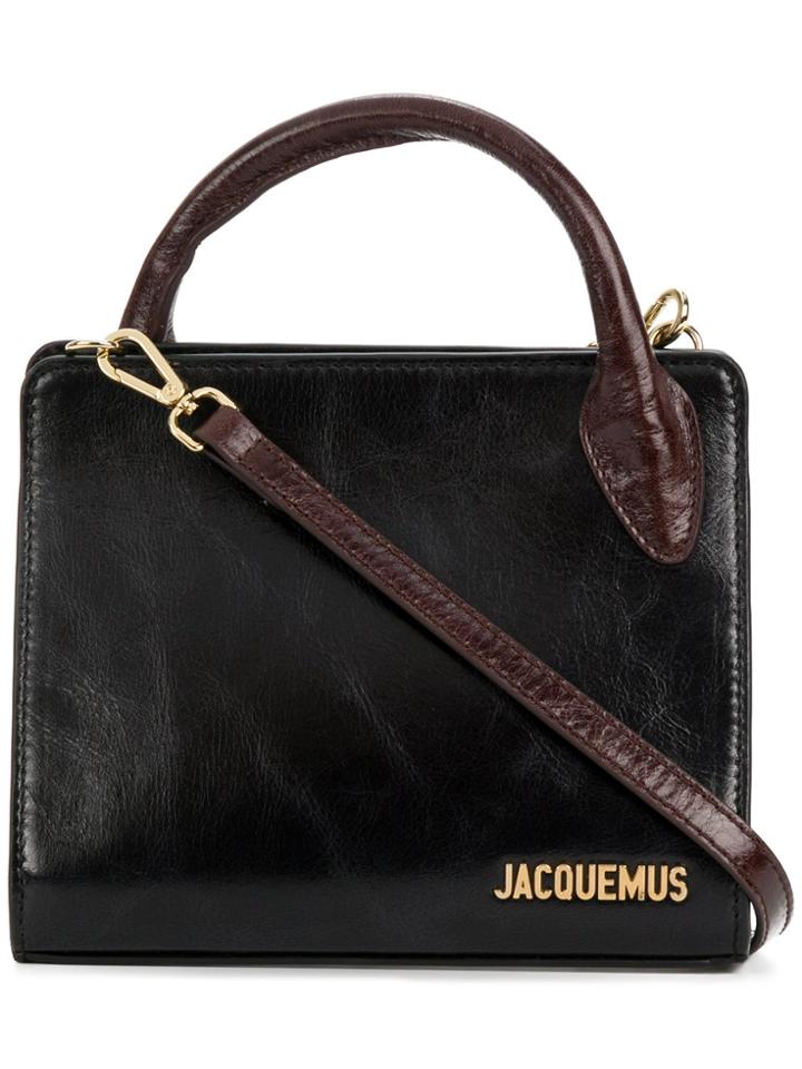 Jacquemus Cross Handle Bag - Black