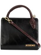 Jacquemus Cross Handle Bag - Black