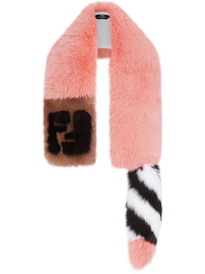 Fendi Logo Collar - Pink
