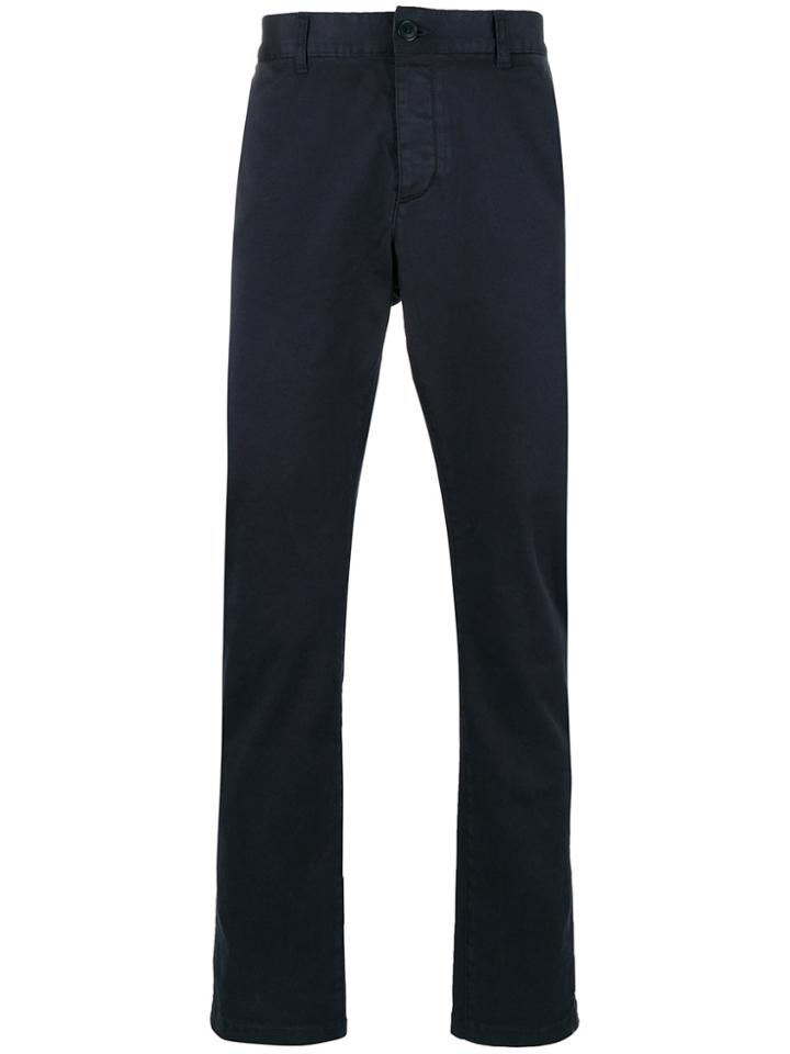 Saint Laurent Chino Basic Trousers - Blue