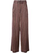 Christian Wijnants 'peony' Trousers, Women's, Size: 34, Pink/purple, Silk/viscose