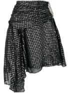 Dodo Bar Or Embellished Flared Skirt - Black