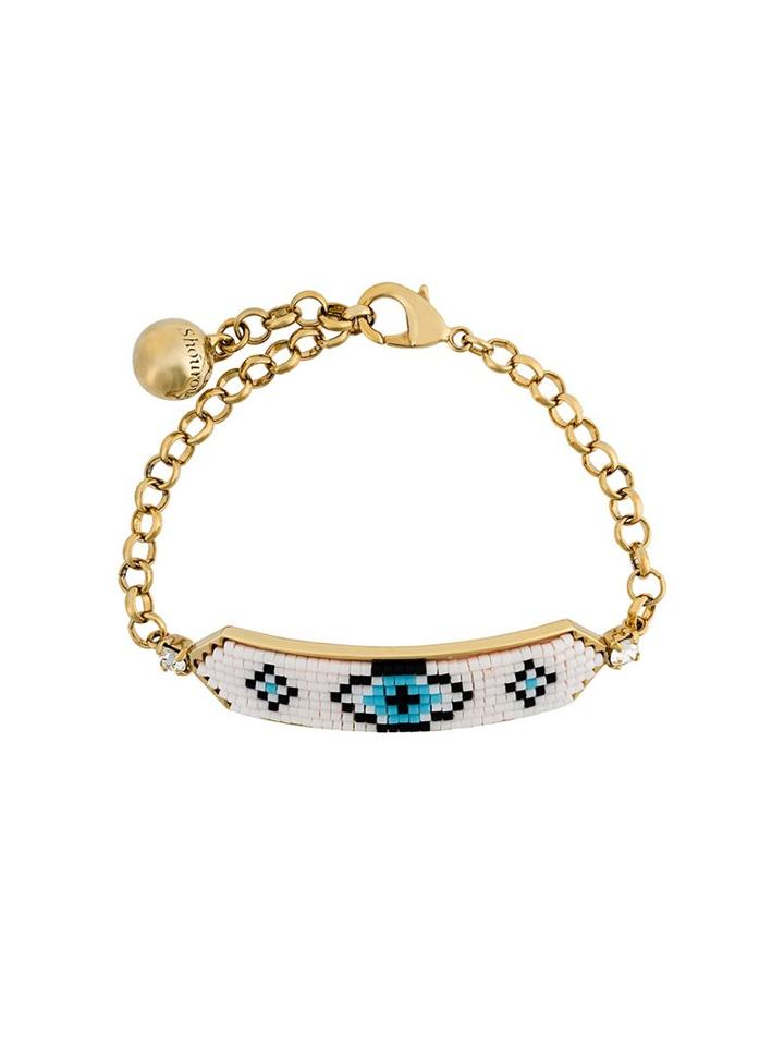 Shourouk 'moodz Eye' Bracelet, Women's, Metallic