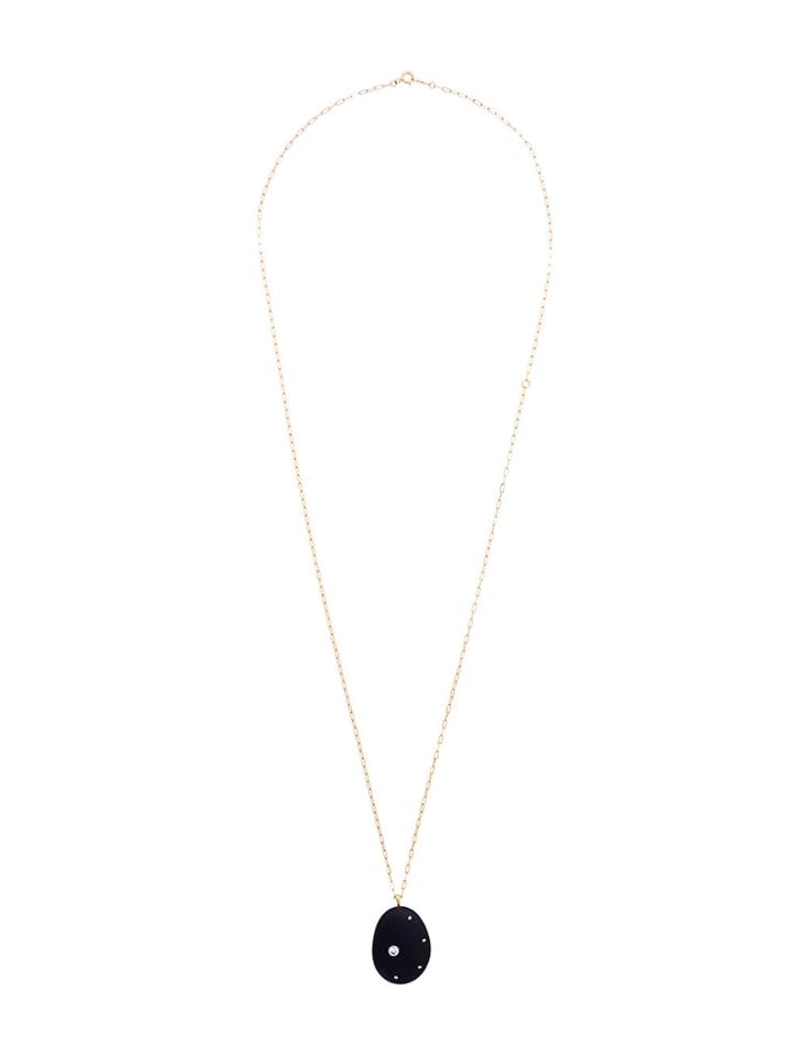 Cvc Stones Granada Pebble Necklace - Metallic