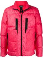 Stone Island Shadow Project Padded Zip-front Jacket - Pink