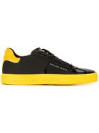 Philipp Plein Optical Sneakers, Men's, Size: 43, Yellow/orange, Leather/patent Leather/rubber