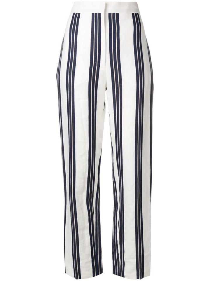 Loewe Stripe Trousers - White