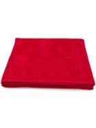 Alexander Mcqueen Logo Beach Towel - Red