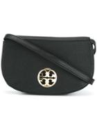 Tory Burch Flap Closure Crossbody Bag - Black