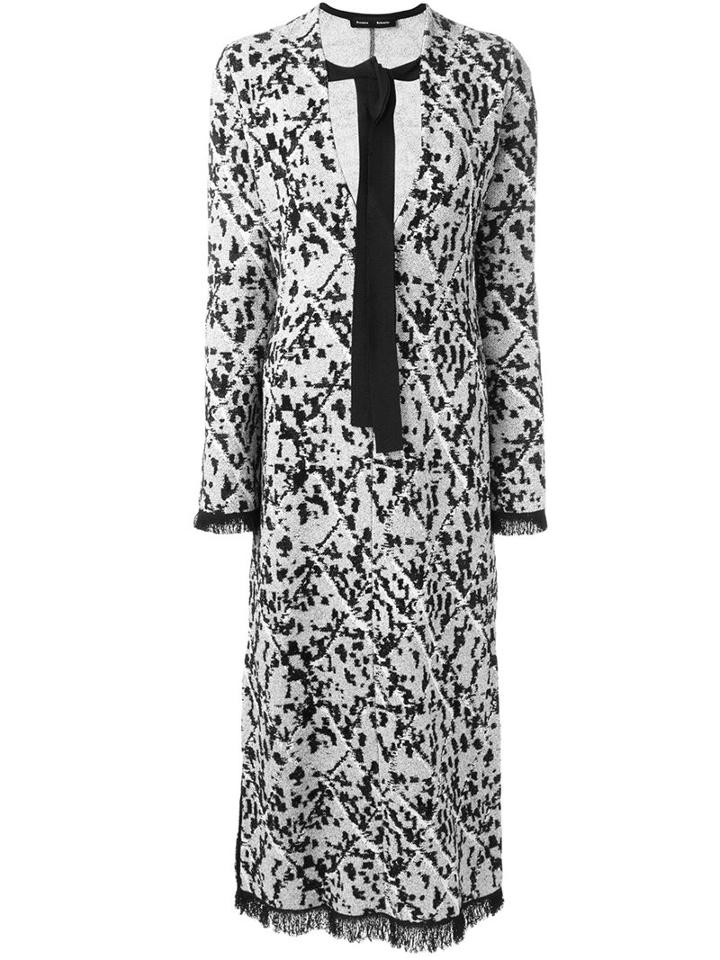 Proenza Schouler Longsleeved Jacquard Dress