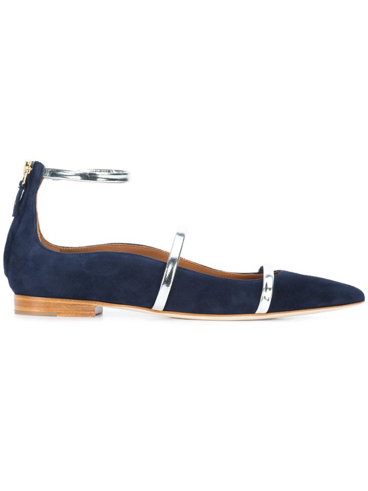 Malone Souliers Robyn Ballerinas - Blue