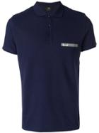 Fendi Polo Shirt With Bag Bugs Appliqué - Blue