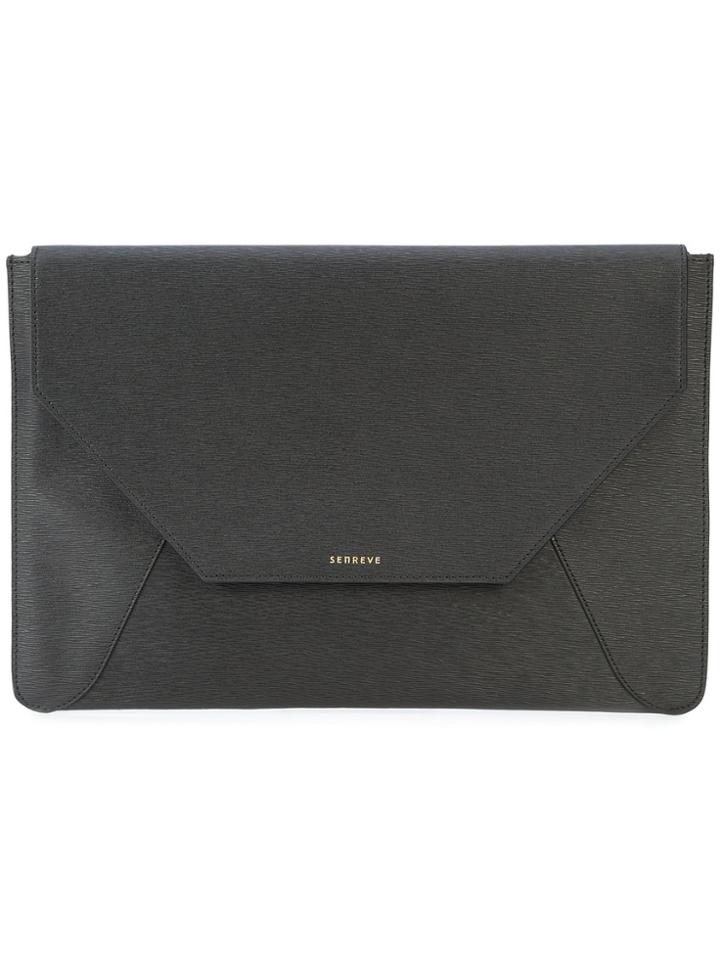 Senreve Envelope Clutch - Black