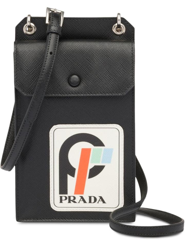 Prada Saffiano Mini Bag - Black