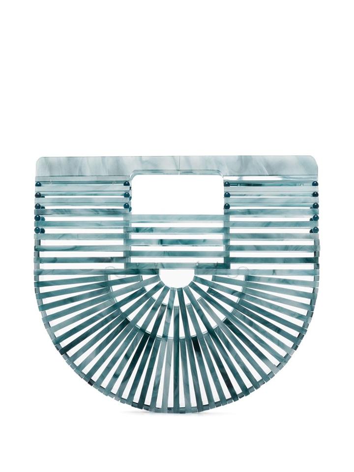Cult Gaia Mini Ark Tote Bag - Blue