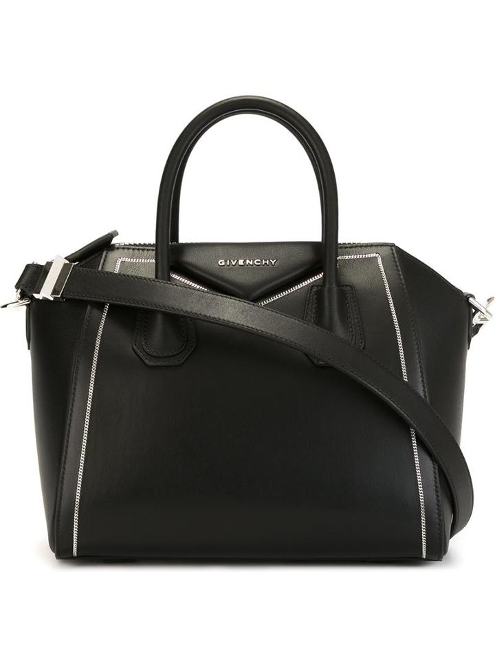 Givenchy Small 'antigona' Tote, Women's, Black, Calf Leather