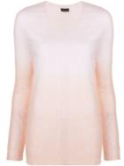 Roberto Collina Gradient Effect Jumper - Pink