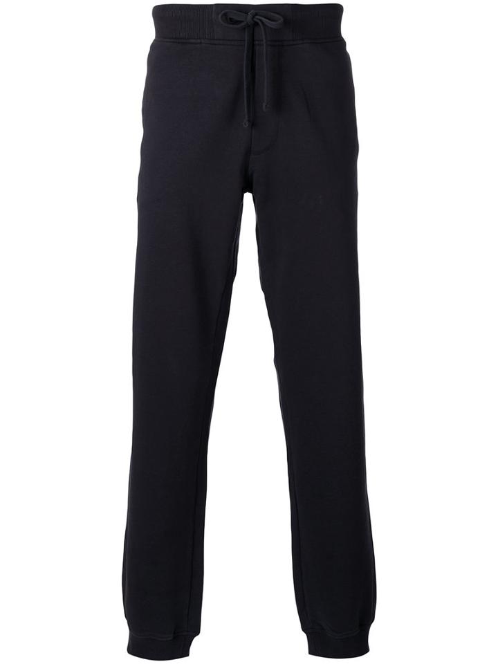 Woolrich Classic Fit Track Pants, Men's, Size: Medium, Blue, Cotton