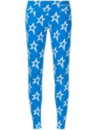 Perfect Moment - Star Leggings - Women - Nylon/spandex/elastane - M, Blue