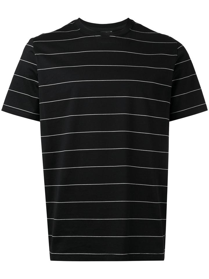 Ps By Paul Smith - Striped T-shirt - Men - Cotton - L, Black, Cotton