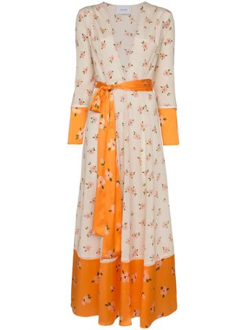 We Are Leone Ditsy Floral Print Maxi Cardigan - Multicolour