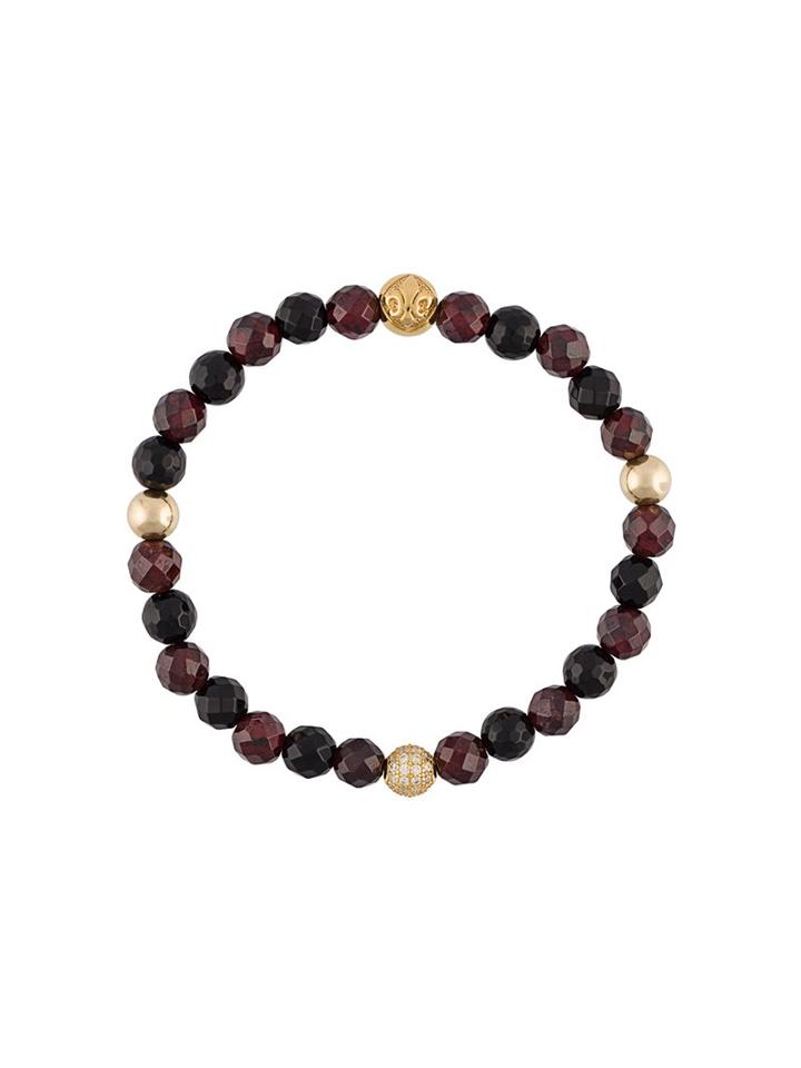 Nialaya Jewelry Beaded Bracelet, Women's, Size: Xs, Black