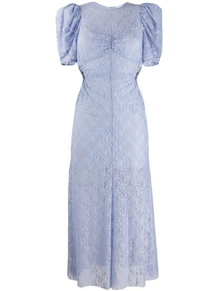 Alice Mccall Layered Lace Pattern Dress - Blue