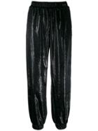 Love Moschino Lurex Trousers - Black