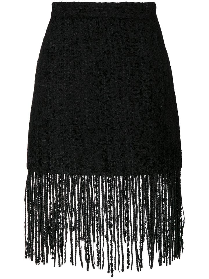 Givenchy Side Slit Skirt - Black