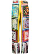 Rosie Assoulin Mosaic Printed Trousers - Multicolour