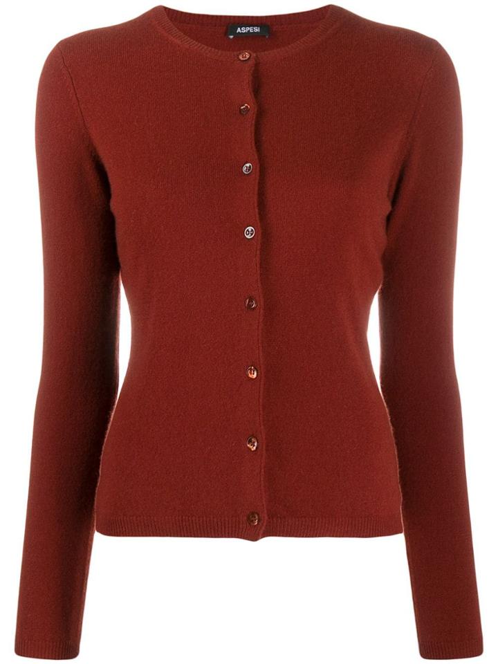 Aspesi Cashmere Cardigan - Brown