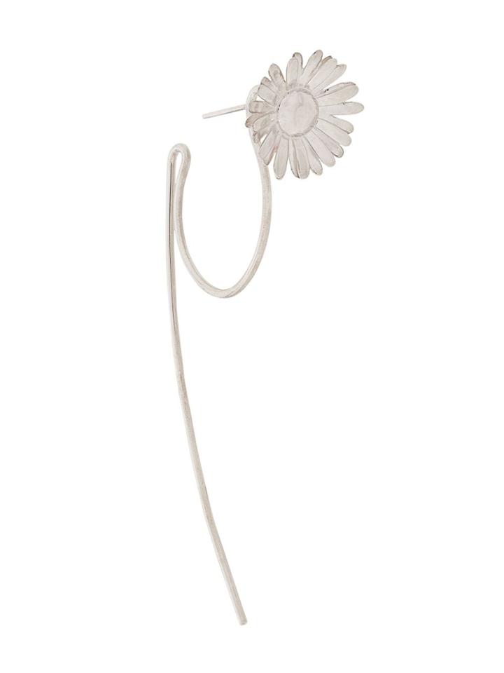 Ambush Daisy Earrings Loop Through Ho - Silver