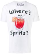 Mc2 Saint Barth - Spritz Print T-shirt - Men - Cotton - L, White, Cotton