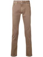 Pt05 Skinny Corduroy Trousers - Brown