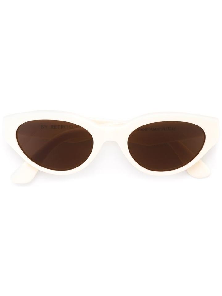 Retrosuperfuture 'drew Brigitte' Sunglasses, Women's, Nude/neutrals, Acetate/metal