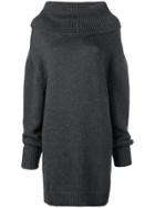Monse Oversized Turtleneck Sweater - Grey