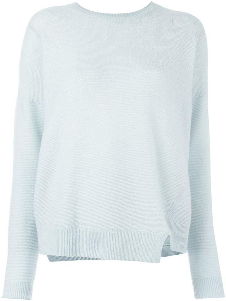 J Brand 'reno' Sweater, Women's, Size: Large, Blue, Cashmere/wool