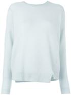 J Brand 'reno' Sweater, Women's, Size: Large, Blue, Cashmere/wool